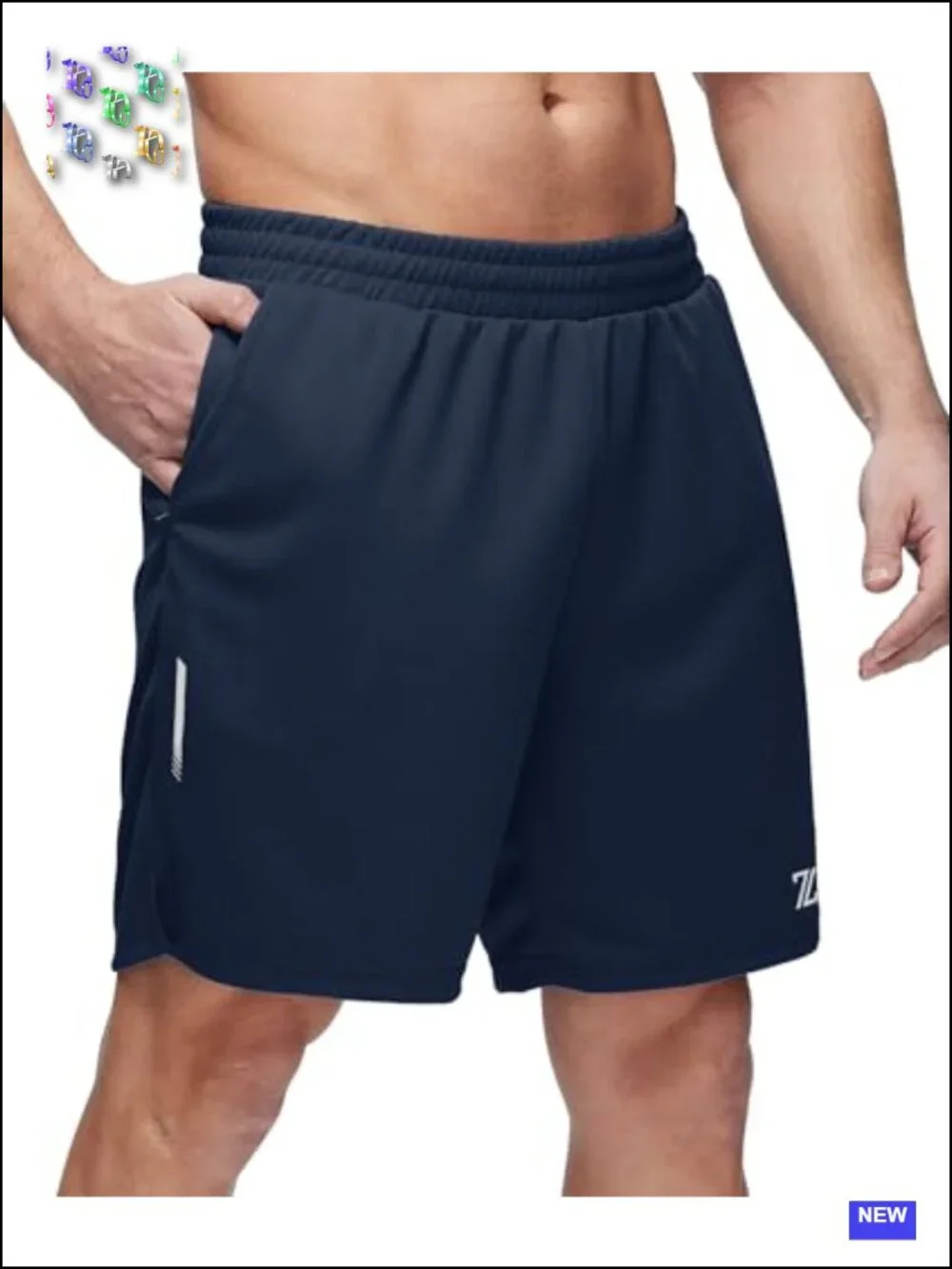 Men's Athletic Running Shorts 7